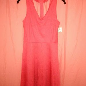 Sleeveless Coral dress sz8
